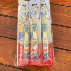 Pack of 6 Colgate Kids Minions Manual Toothbrush Ages 5 & Up